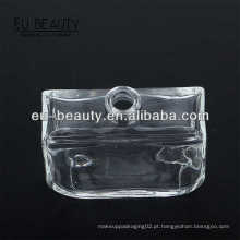 Transparente quadrado nova garrafa de vidro estilo 50ml